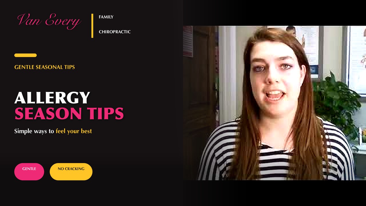 ALLERGY SEASON TIPS